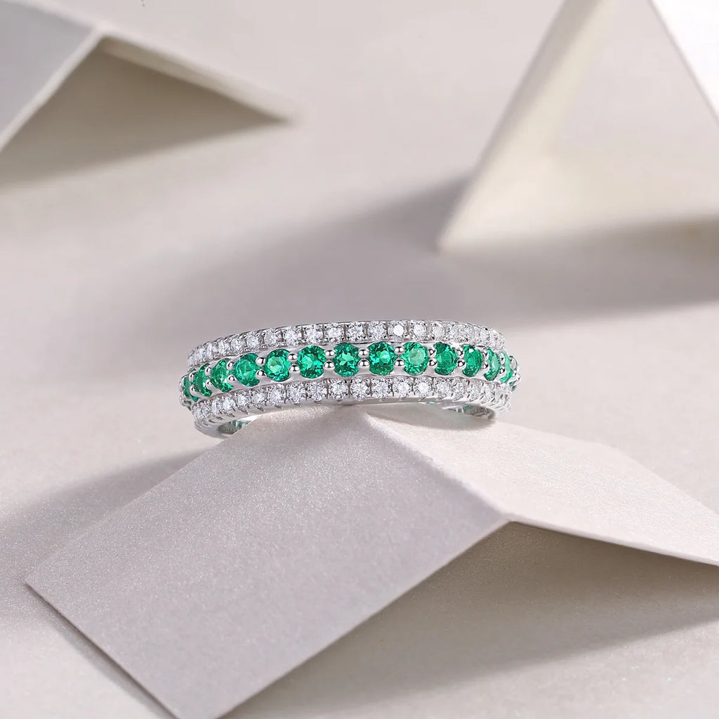 Anillo Aura Moissanite – Plata 925 Oval 0.3ct