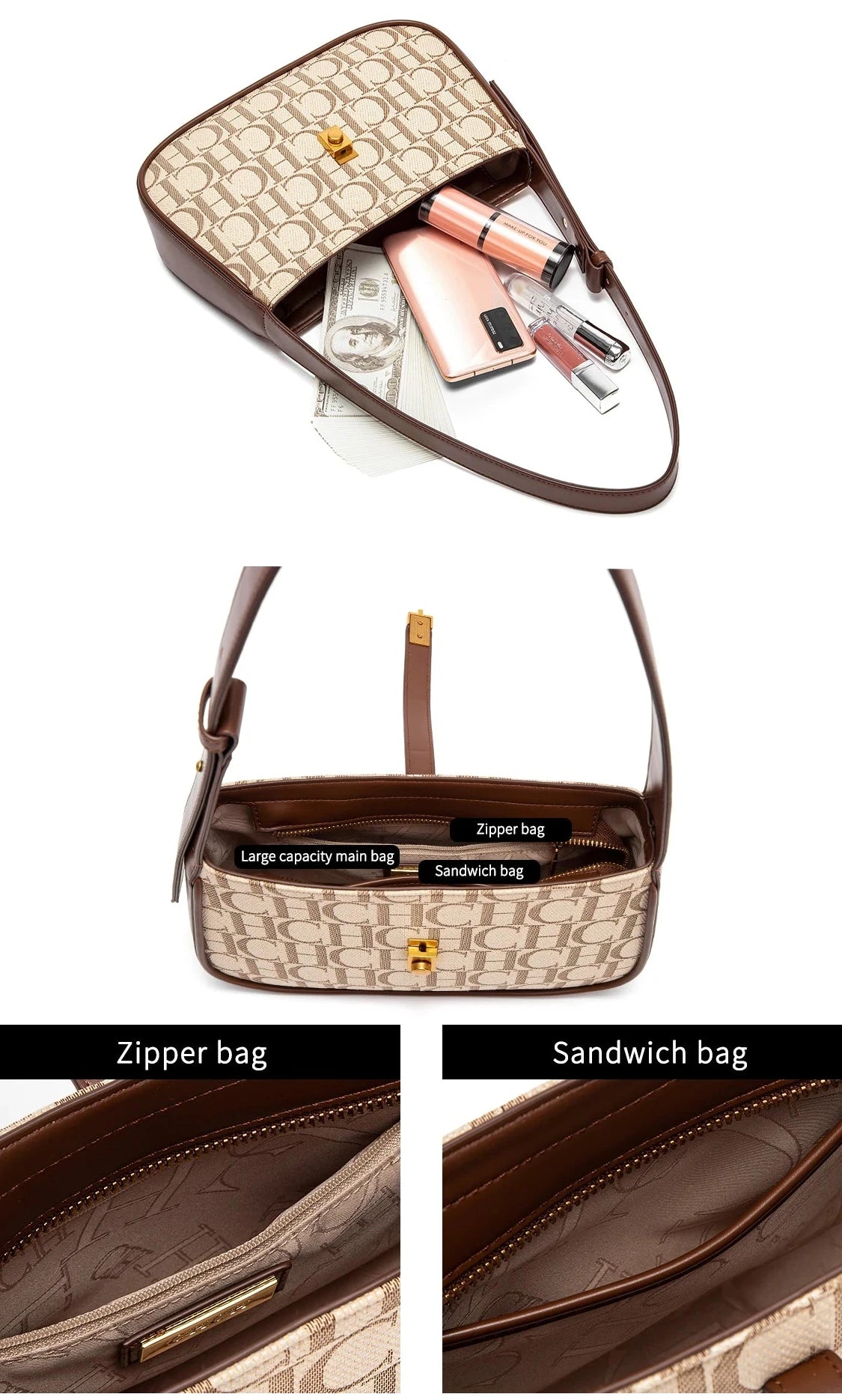 Bolso Emilia – Classic Baguette